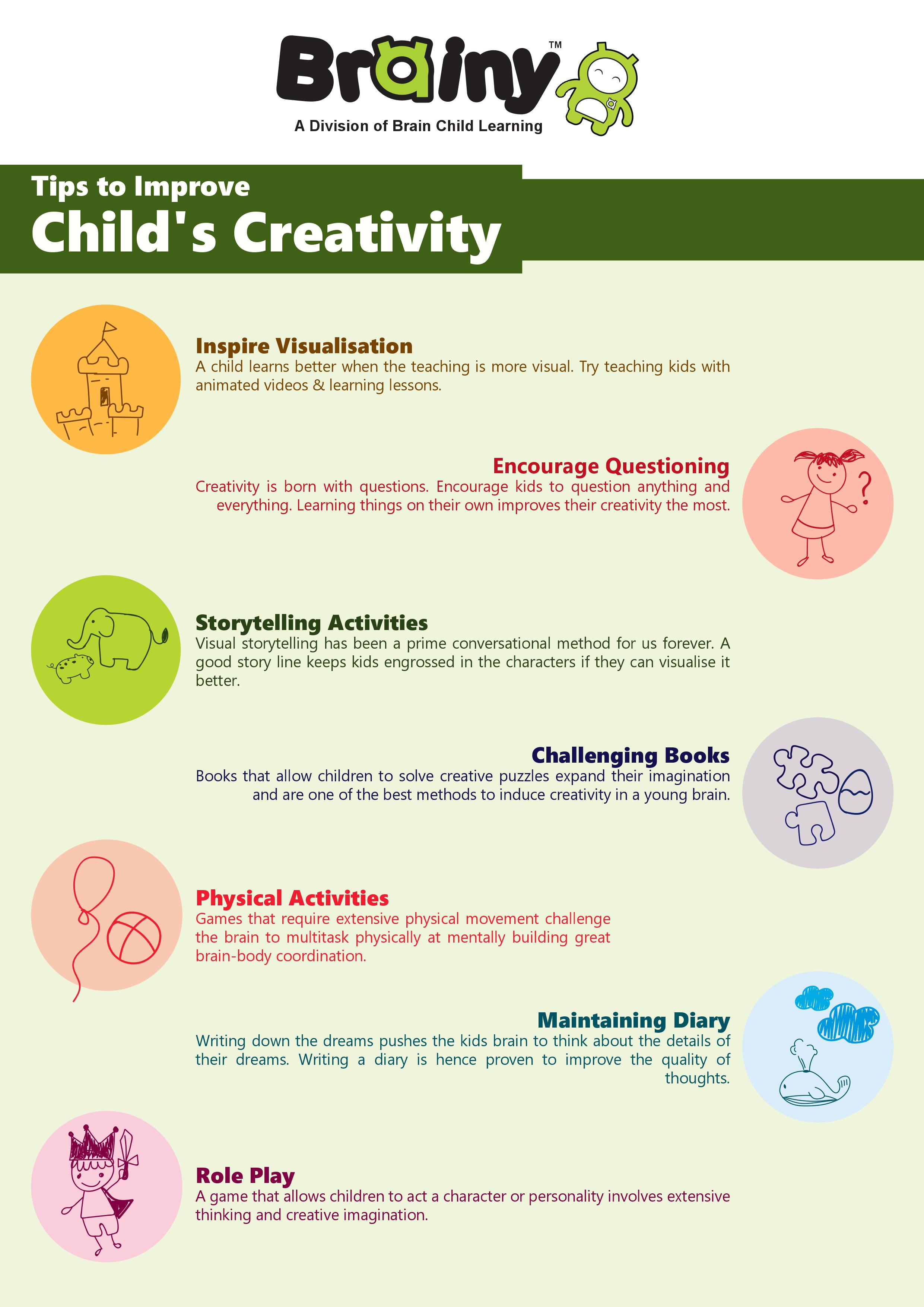 Tips for Improving Creativity for Kids